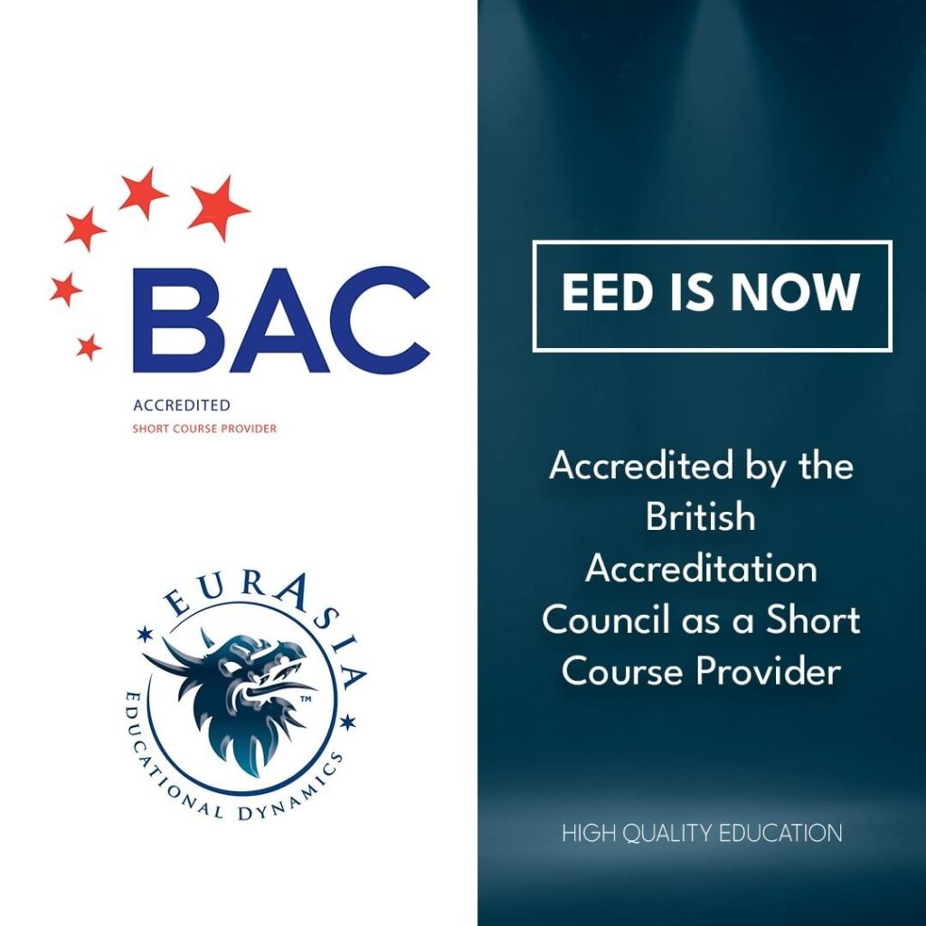 Eurasia Educational Dynamics (EED) is accredited by the British Accreditation Council (BAC)🏆as a Short Course Provider Copy